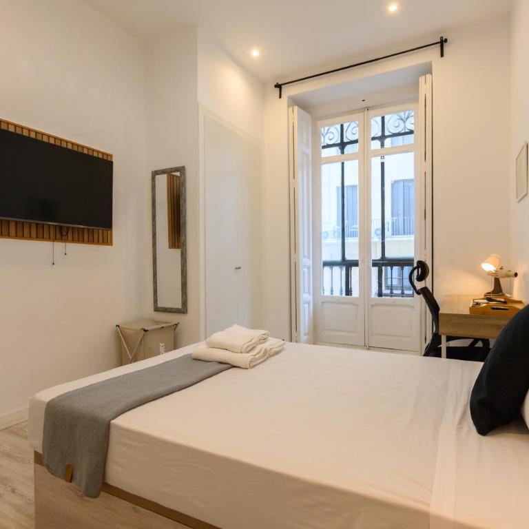 Washington habitación con comodidad y zonas compartidas Gran Vía-Madrid Temporal SBE1014 - Double Room - 14