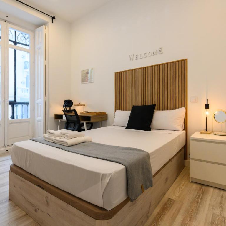 Washington habitación con comodidad y zonas compartidas Gran Vía-Madrid Temporal SBE1014 - Double Room - 15