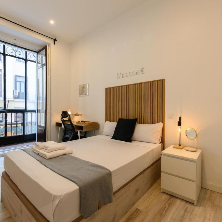 Washington habitación con comodidad y zonas compartidas Gran Vía-Madrid Temporal SBE1014 - Double Room - 17