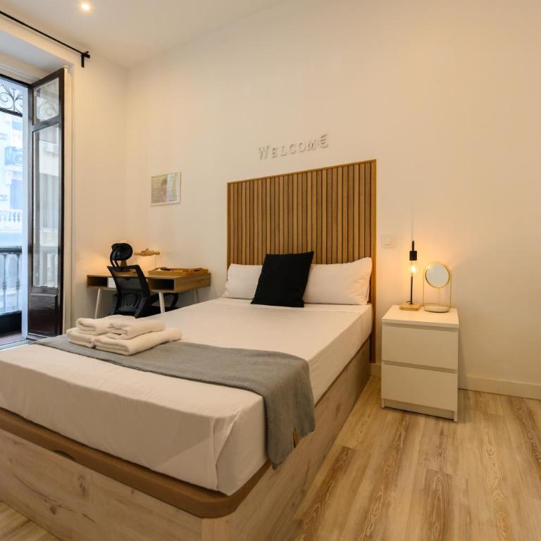 Washington habitación con comodidad y zonas compartidas Gran Vía-Madrid Temporal SBE1014 - Double Room - 18