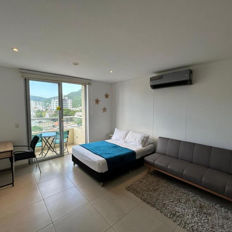 elegante y moderno loft rodadero - Apartamento de 1 dormitorio - 10