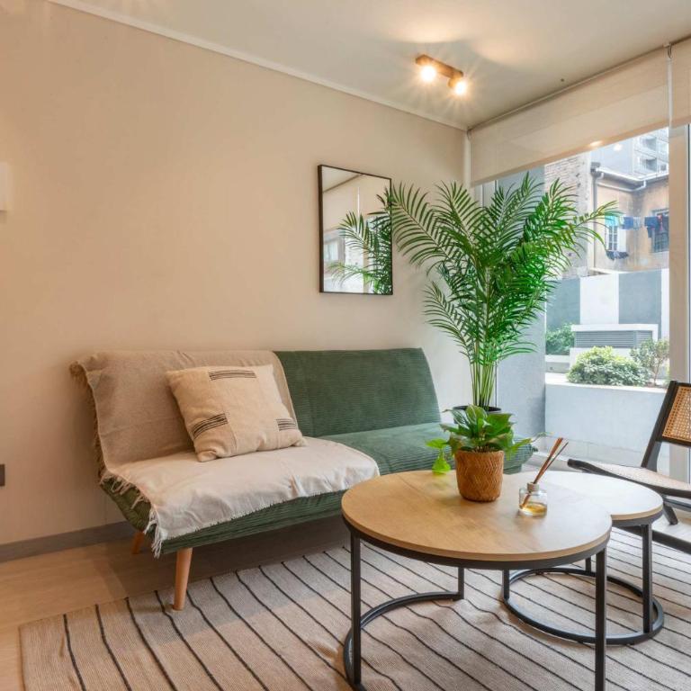 HOM I Dpto 1D1B 2PAX cerca Metro Santa Lucia - Apartamento - 1