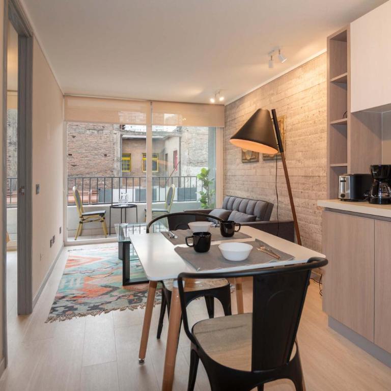 HOM I Exclusivo Dpto 1D1B 3PAX Santiago Centro - Apartamento - 3