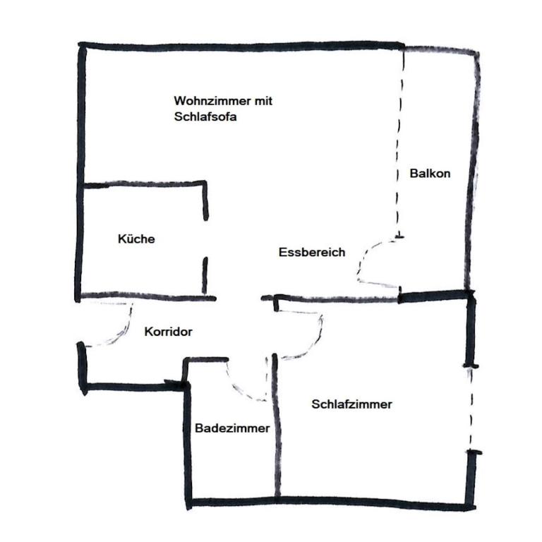 Brentsch A6 - Apartment mit Blick auf die Berge - 15