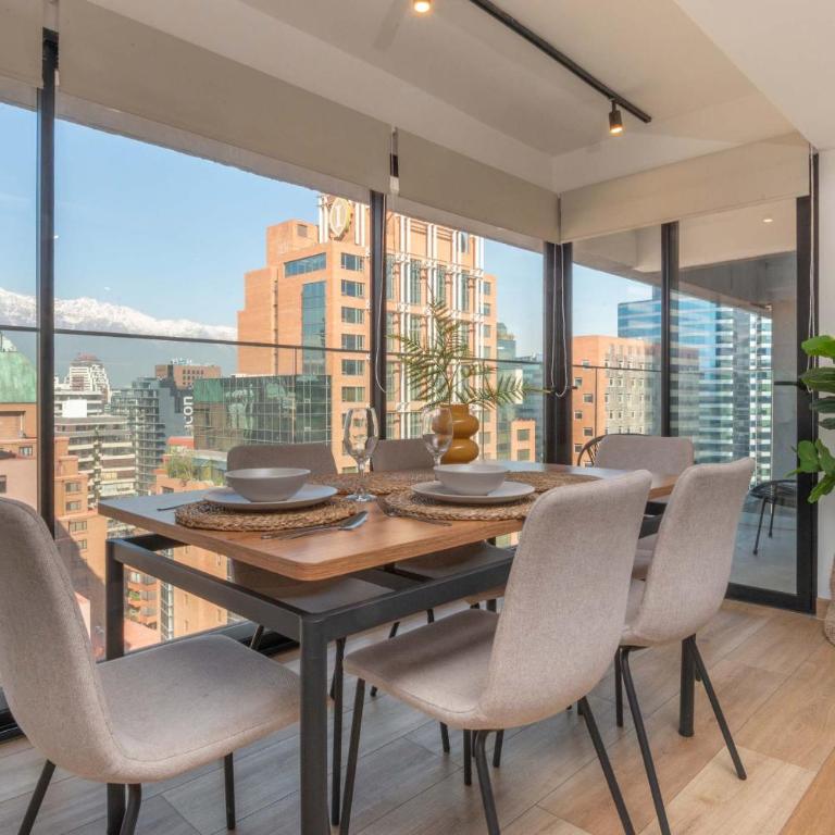 HOM ELITE I CostaneraCenter Metro El Golf-Tobalaba - Apartment - 2