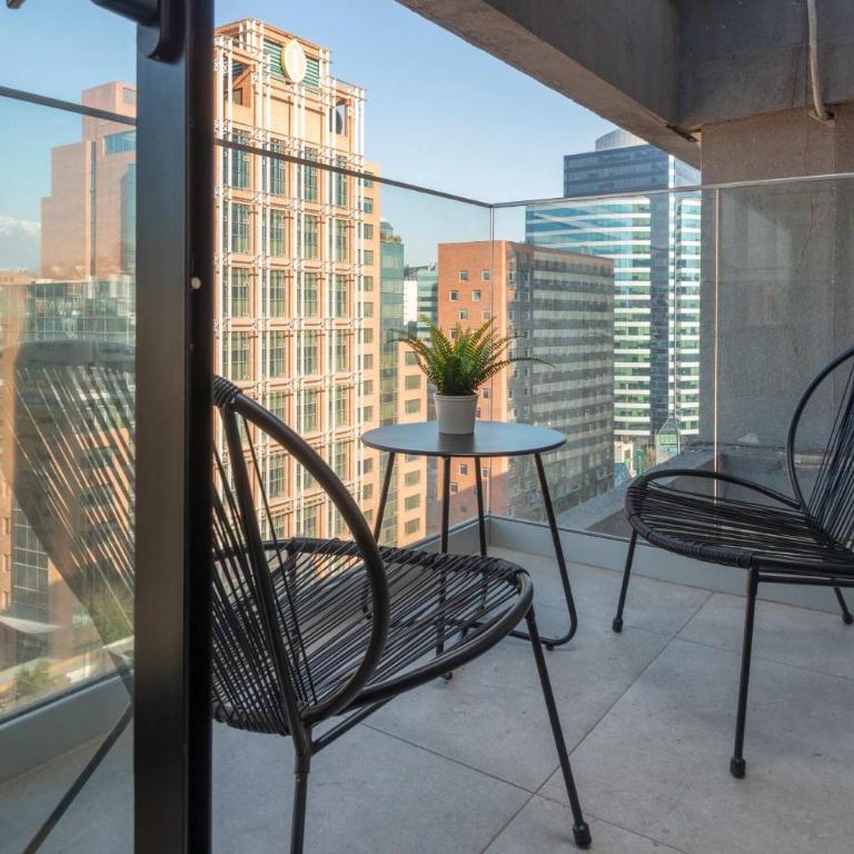 HOM ELITE I CostaneraCenter Metro El Golf-Tobalaba - Apartment - 4