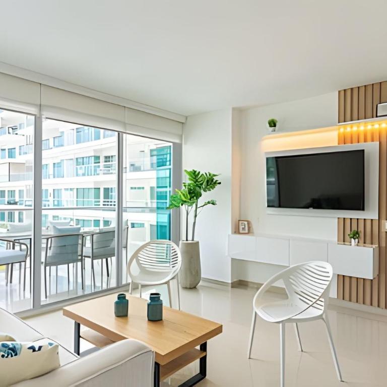 Nuevo Condominio | 2 Hab Frente al Mar + Piscina - Apartamento - 32