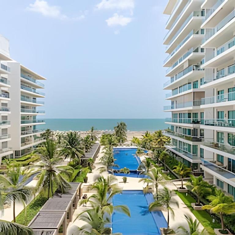 Nuevo Condominio | 2 Hab Frente al Mar + Piscina - Apartamento - 36