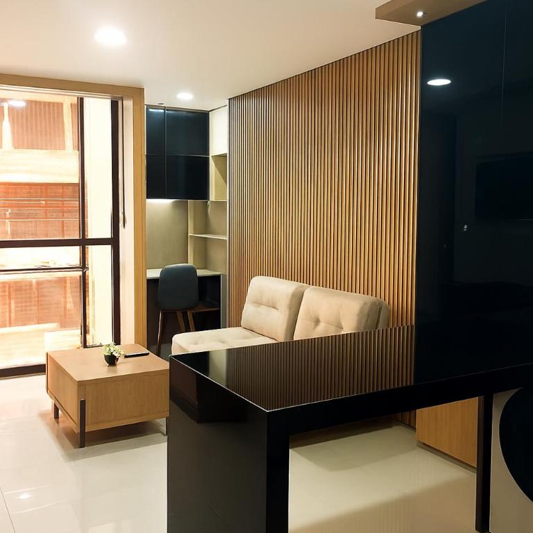 105 - Moderno Departamento en Sirari Equipetrol 2 Dormitorios, 2 Baños, Balcón y TV 50 - Two-Bedroom Apartment - 14