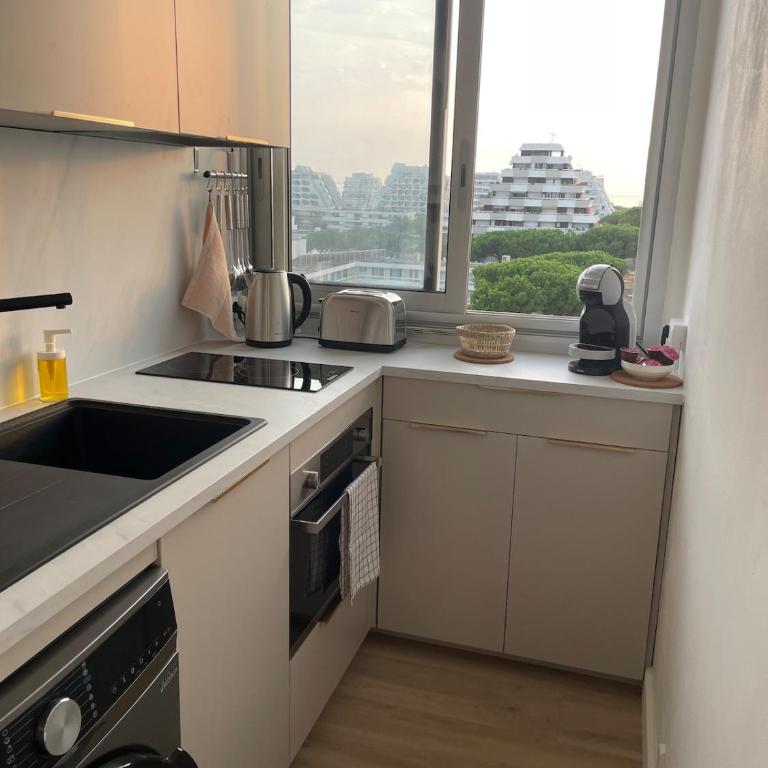 Vue panoramique pour ce grand studio en centre ville - Deluxe Studio - 52