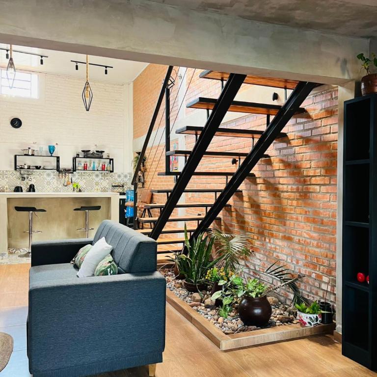 Casa Estilo Industrial - One-Bedroom House - 8