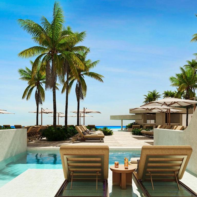 Secrets Mirabel Cancún Resort & Spa - Adults Only - New Spa now open! - Preferred Club Junior Suite Swim Out King - 1