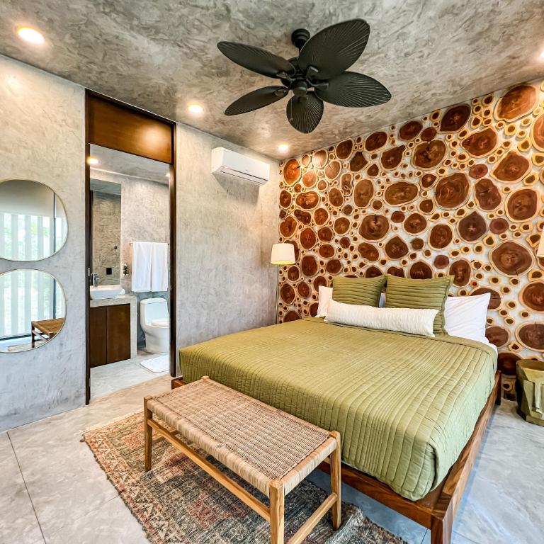3BR Gated Villa Private Pool & Gym Best Area Tulum - Three-Bedroom Villa - 13