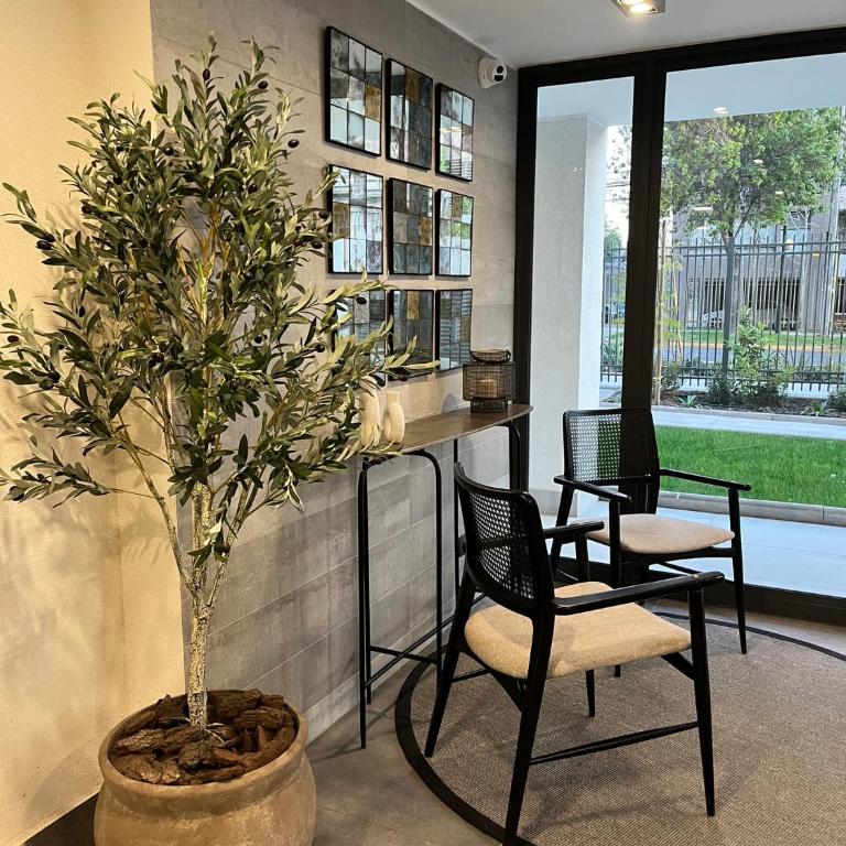 Moderno y acogedor depto cercano a Portal Ñuñoa - Apartamento de 1 dormitorio - 19