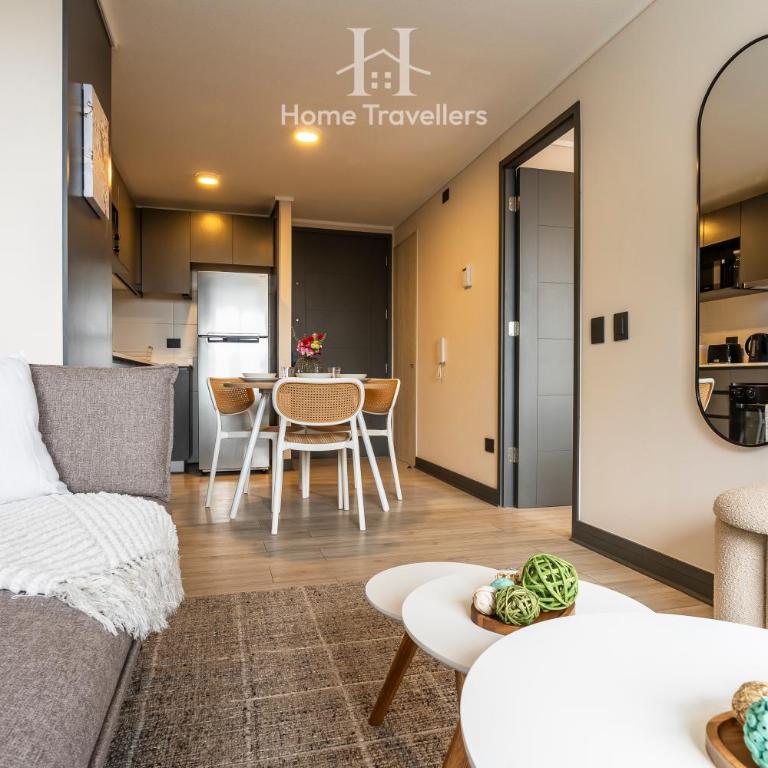 Hermoso depto en Nunoa con estacionamiento - Apartamento de 1 dormitorio - 25