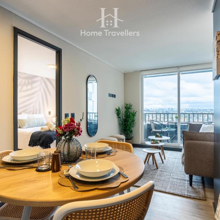 Hermoso depto en Nunoa con estacionamiento - Apartamento de 1 dormitorio - 27