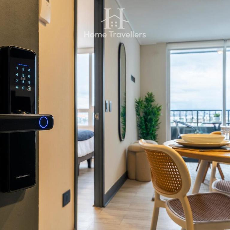 Hermoso depto en Nunoa con estacionamiento - Apartamento de 1 dormitorio - 45