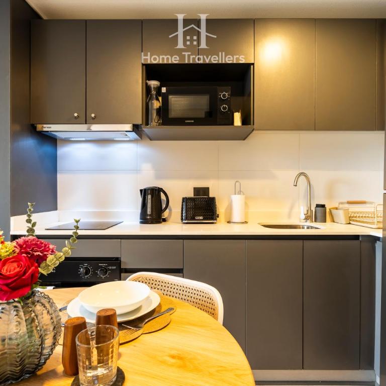 Hermoso depto en Nunoa con estacionamiento - Apartamento de 1 dormitorio - 50