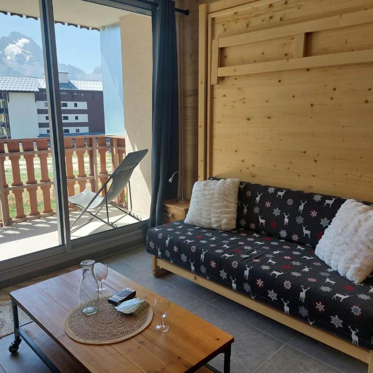 Studio 28m² 4 pers, sauna, pied des pistes - FR-1-516-223 - Estudio - 1