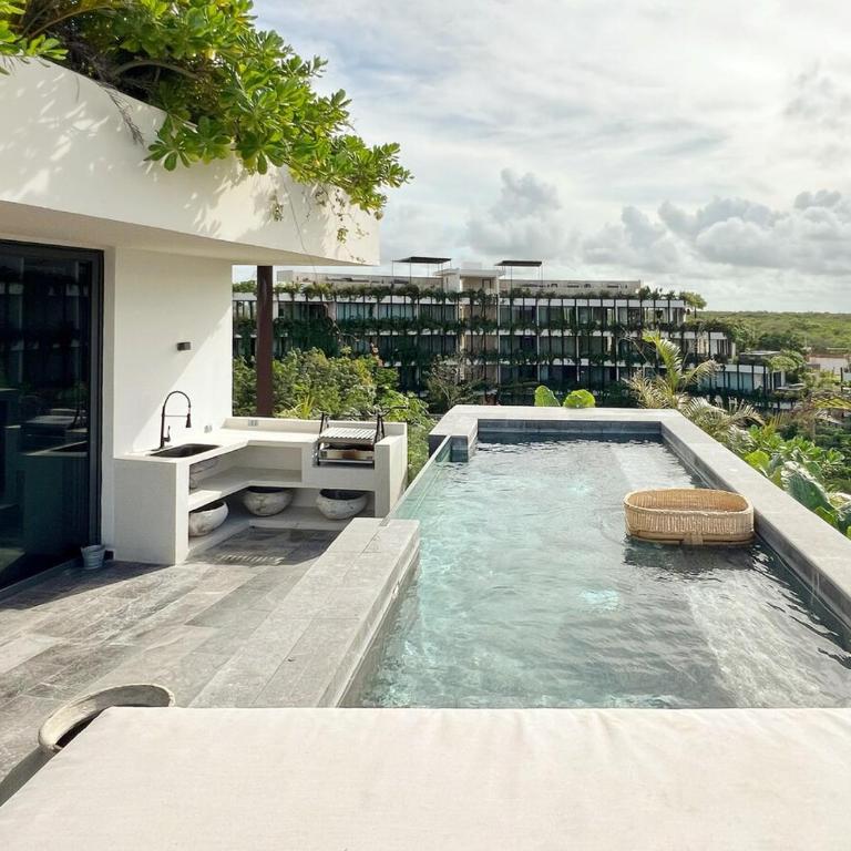 PH de lujo, Piscina privada, 5 min playa, Vista 360 - Apartamento de 3 dormitorios con piscina privada - 66