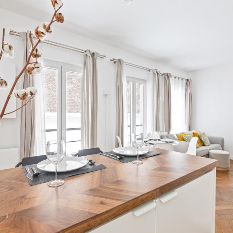 Place de la Concorde Luxurious Apartment 2BR-6P Free Netflix - Appartement 2 Chambres - 8
