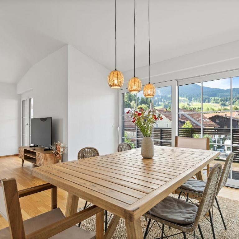 Nesselwang Chalets Nr 1 - Zentral und nah am Lift - Apartment mit 1 Schlafzimmer - 2