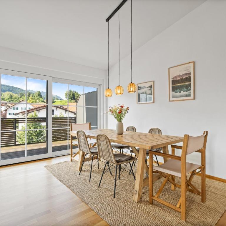 Nesselwang Chalets Nr 1 - Zentral und nah am Lift - Apartment mit 1 Schlafzimmer - 13