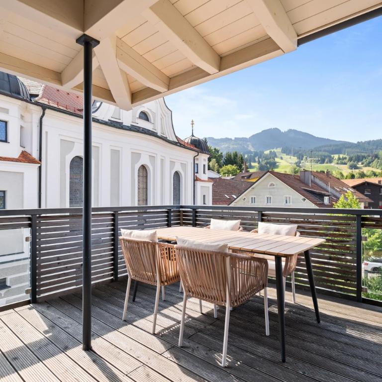 Nesselwang Chalets Nr 1 - Zentral und nah am Lift - Apartment mit 1 Schlafzimmer - 1