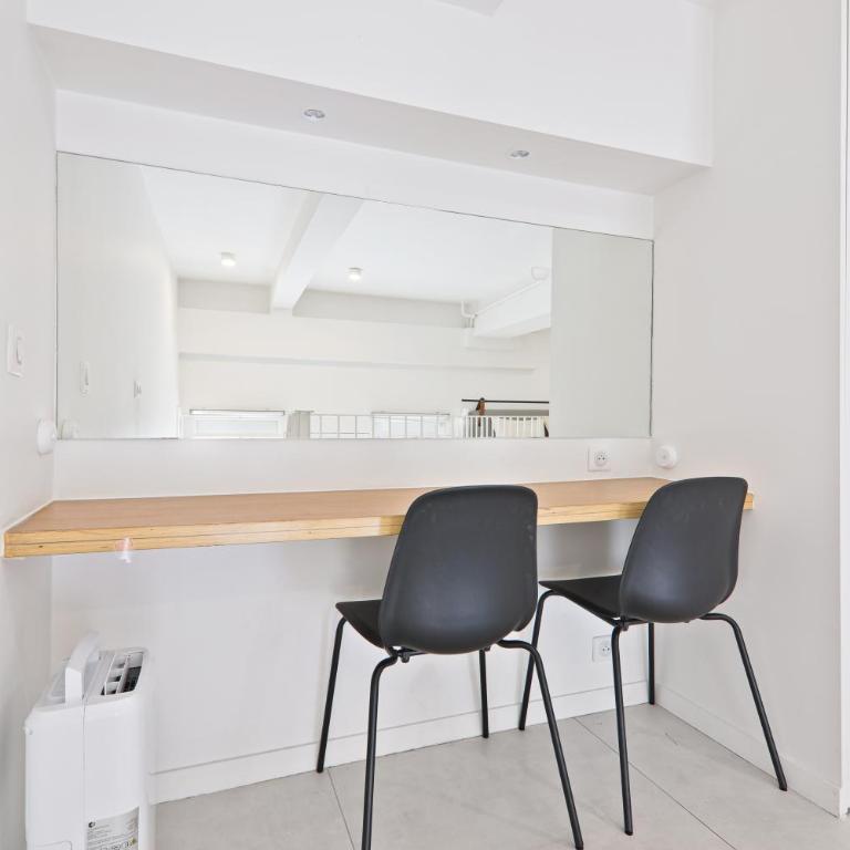 Studio Apartment Near Eiffel Tower with NetFlix - Estudio Deluxe con cama grande - 7