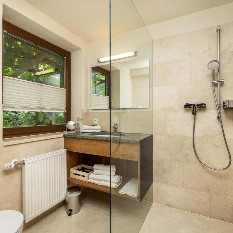Pension Kreuzer - Two-Bedroom Apartment with Balcony - 12