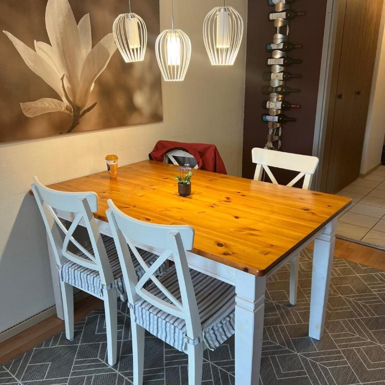 Leukerbad TOP, Thermalquellen, Skigebiet - Appartement 1 Chambre avec Balcon - 22