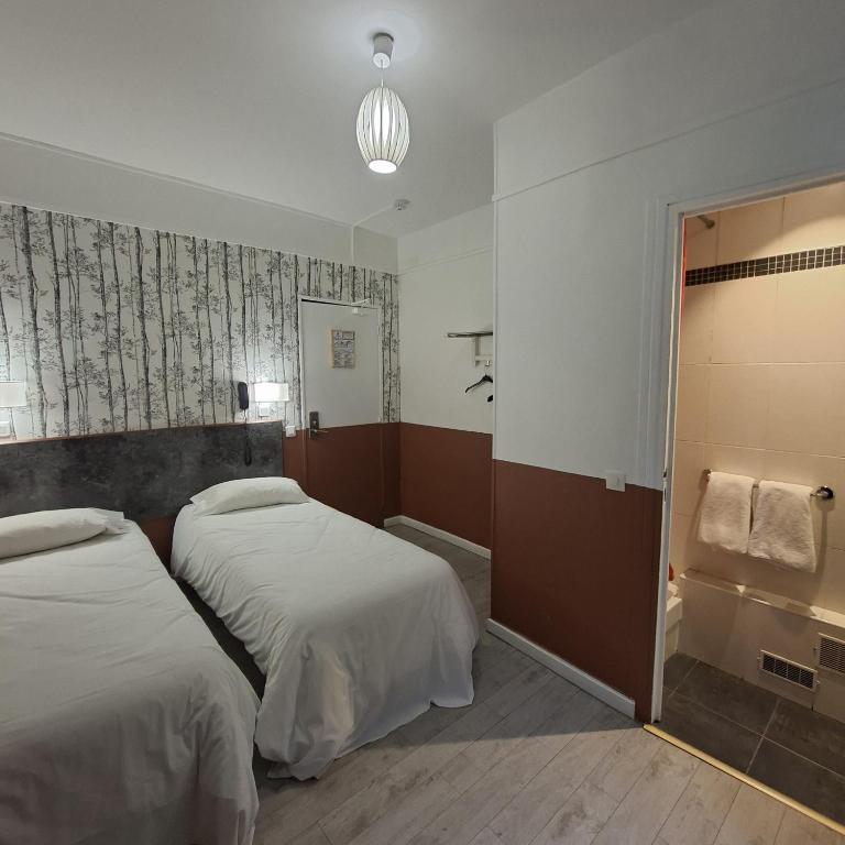 Caulaincourt Montmartre by Hiphophostels - Chambre Lits Jumeaux avec Douche - 3