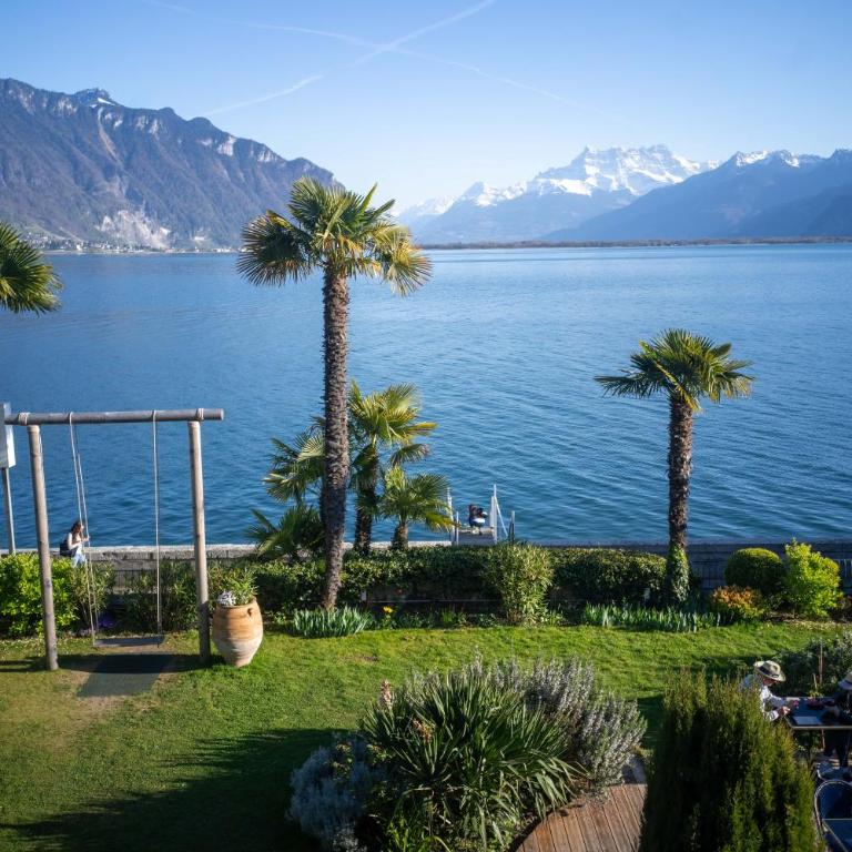 La Villa - Junior Suite mit Panoramablick, Terrasse und Seeblick - 7