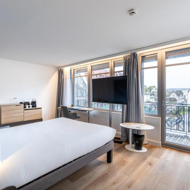 Novotel Deauville Plage - Chambre Double Exécutive avec Canapé-Lit et Balcon - 13