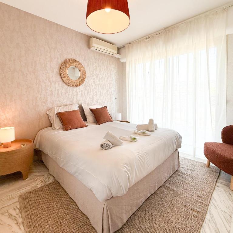 Sea View Apartment - Croisette - Appartement 2 Chambres avec Balcon et Vue sur la Mer - 8
