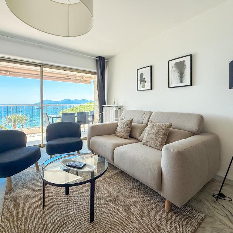 Sea View Apartment - Croisette - Appartement 2 Chambres avec Balcon et Vue sur la Mer - 4