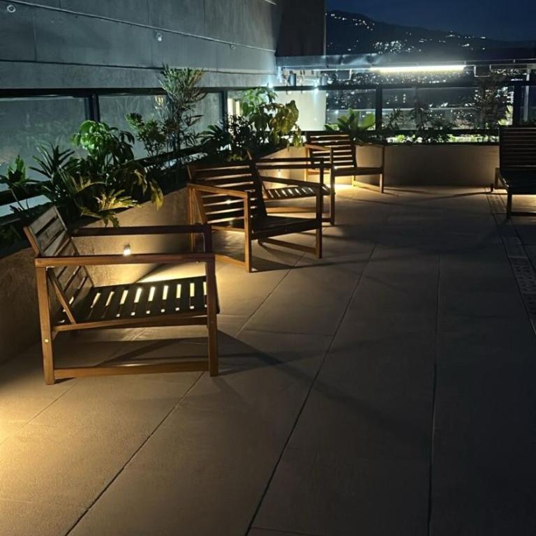 Luxury Poblado Apt Patio Bonito Brand New! Modern - Two-Bedroom Apartment with Balcony - 36