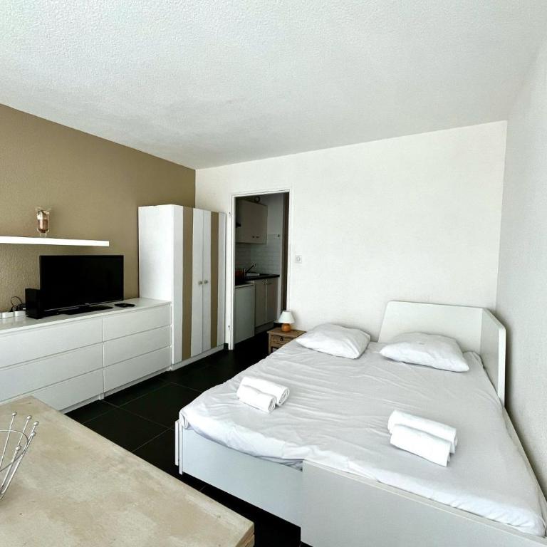 LE CLAPOTIS, Studio avec terrasse quartier port , wifi - Estudio - 9