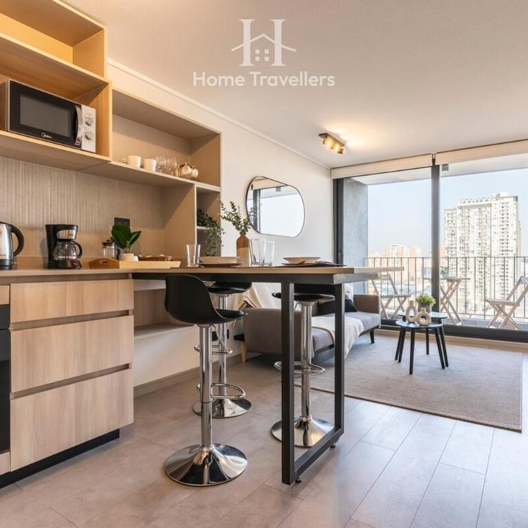 Hermoso depto en Nunoa con Esta - One-Bedroom Apartment - 13