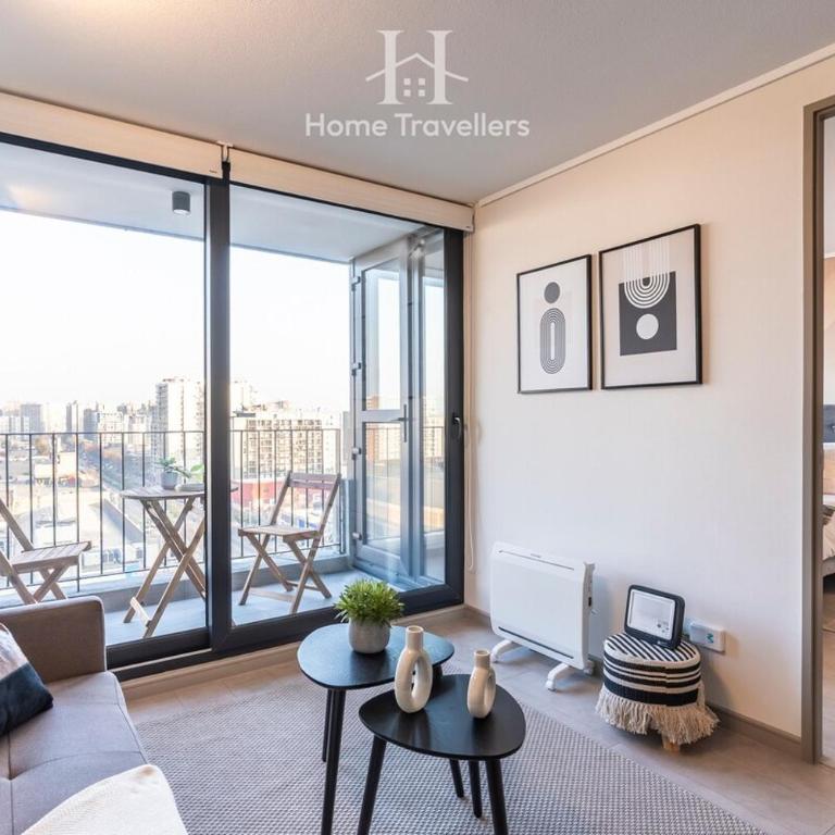 Hermoso depto en Nunoa con Esta - One-Bedroom Apartment - 25