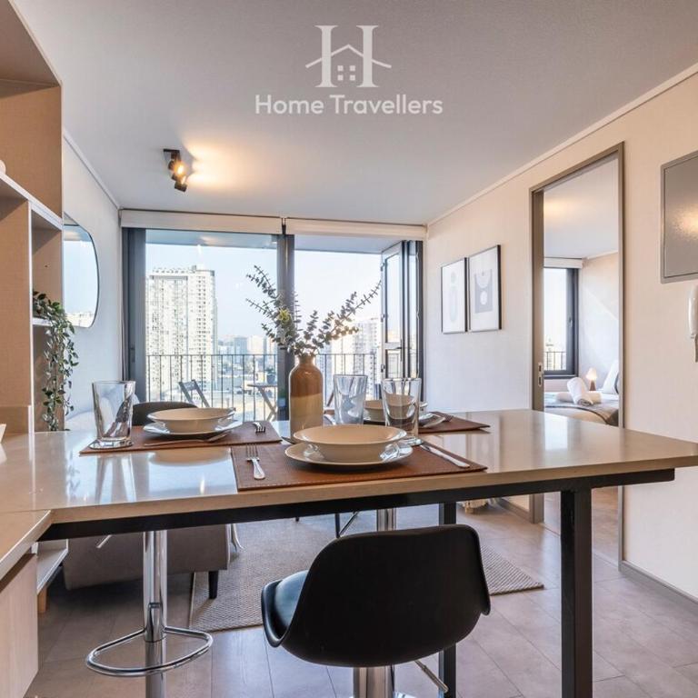 Hermoso depto en Nunoa con Esta - One-Bedroom Apartment - 31
