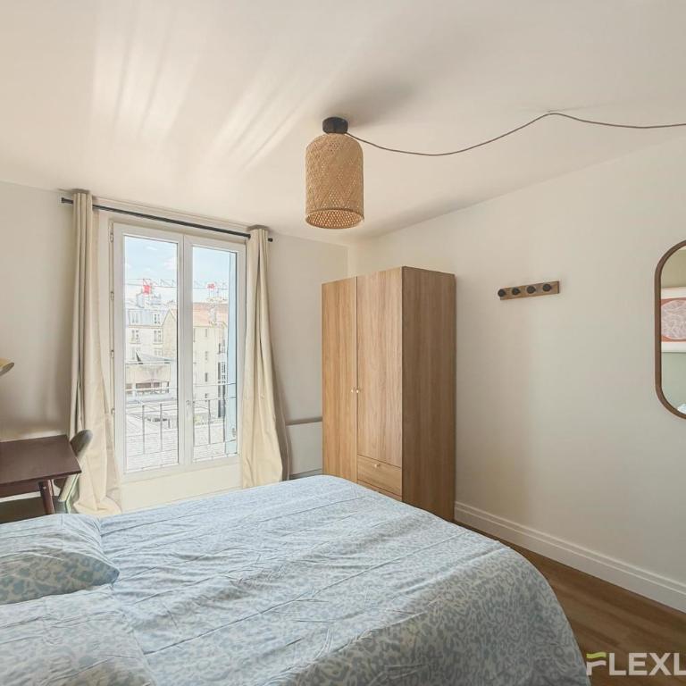 Charming 16m Studio in Paris 20 with shared terrace - Estudio - 3