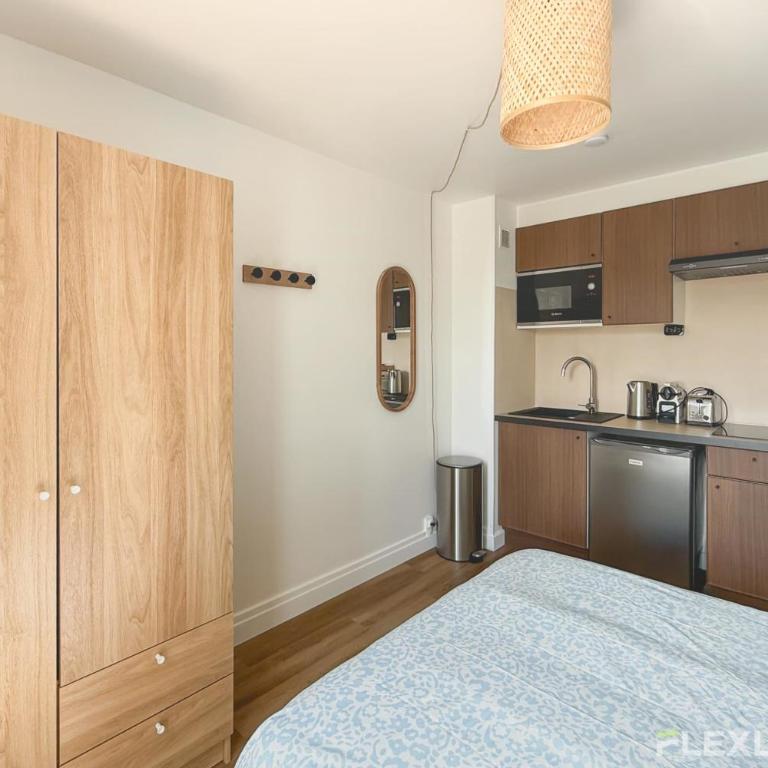 Charming 16m Studio in Paris 20 with shared terrace - Monolocale - 5