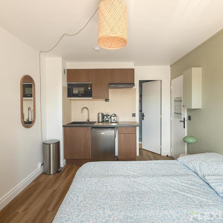 Charming 16m Studio in Paris 20 with shared terrace - Monolocale - 6