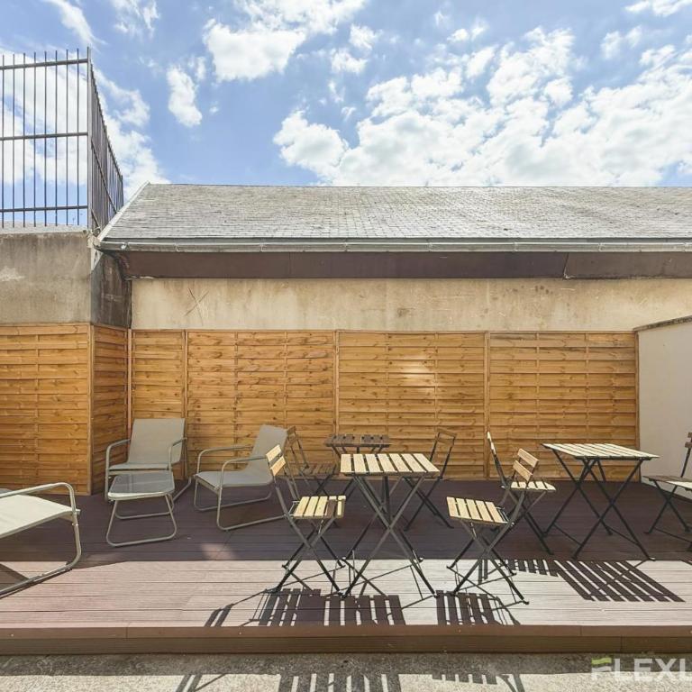 Charming 20m Studio in Paris 20 with shared terrace - Studio - 10