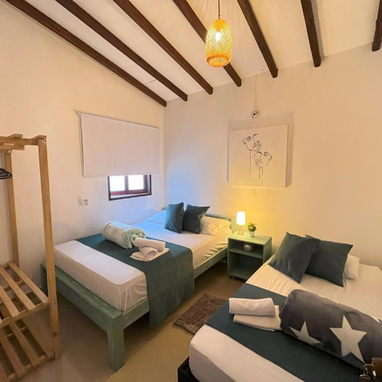 Blomst Casa Hostal - Habitación Doble Deluxe - 1 o 2 camas - 2