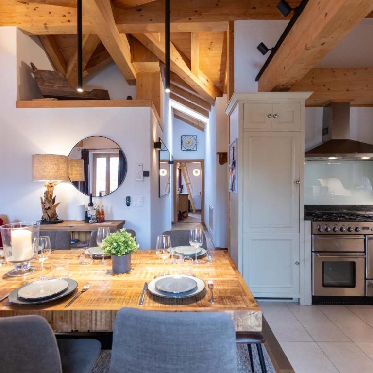 Balthazar The Loft by Villars Luxury - Apartment mit Blick auf die Berge - 22