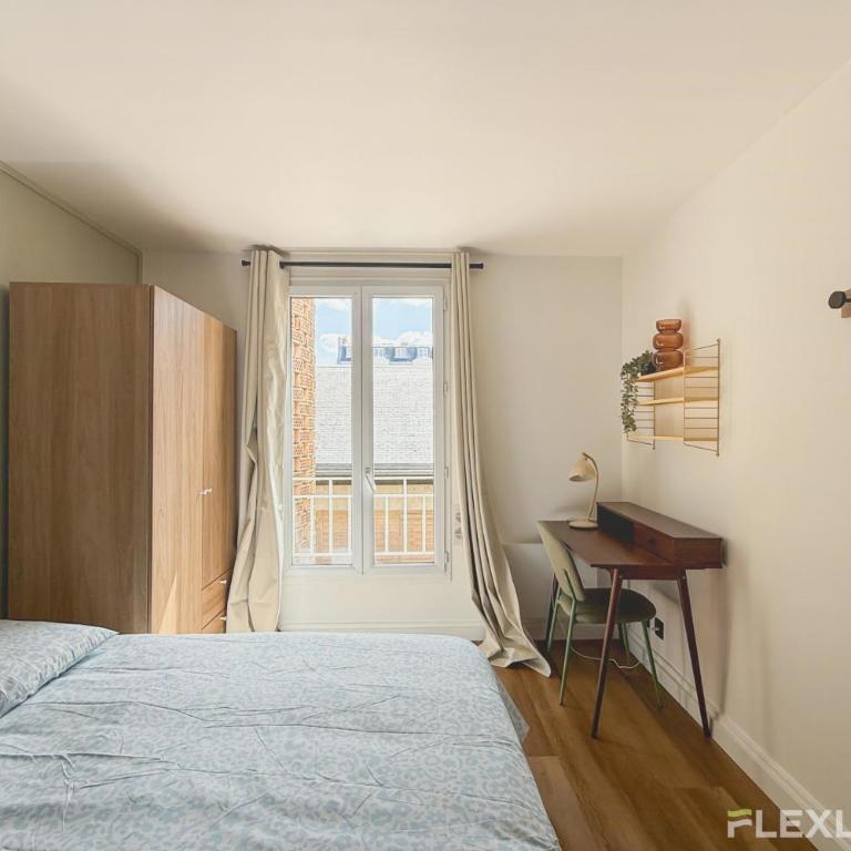 Charming 16m Studio in Paris 20 with shared terrace - Studio - 1