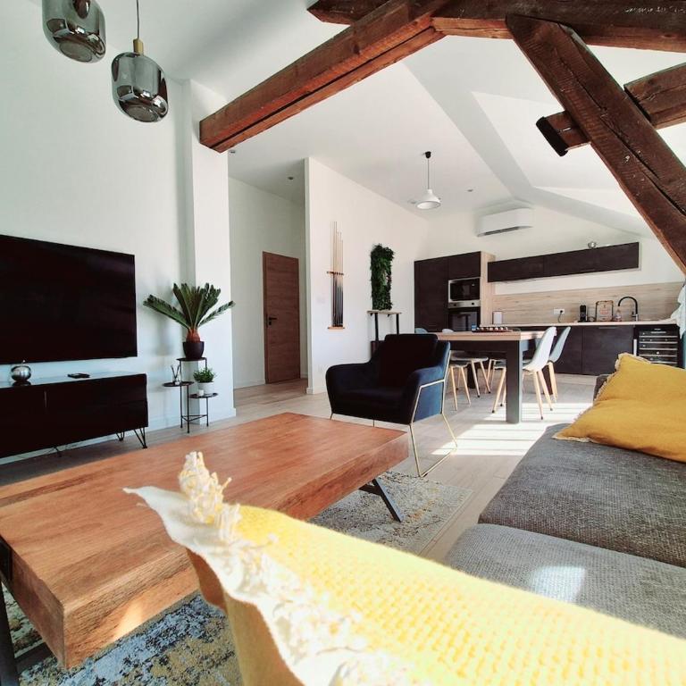 Appartement Spa et Terrasse - Apartment mit 2 Schlafzimmern - 2