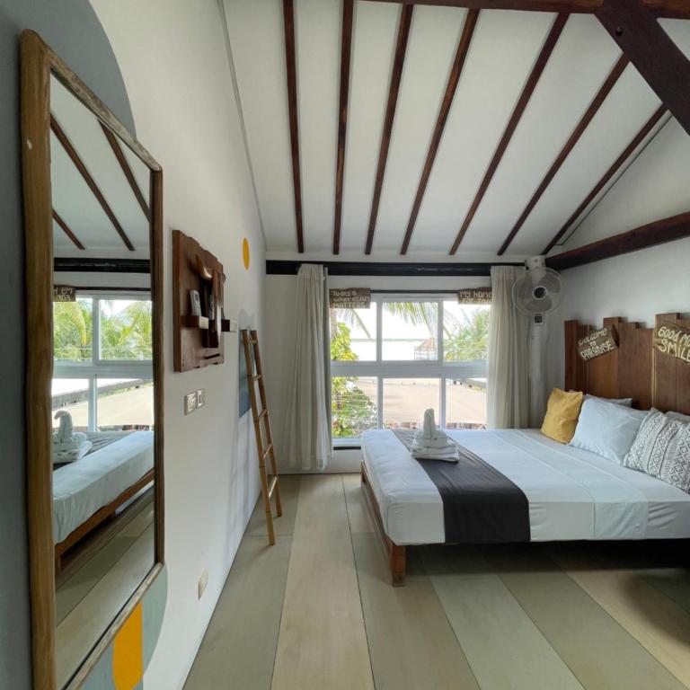 The Yak Lake House - Hostal Bacalar - Habitación Doble con vistas al lago - 11